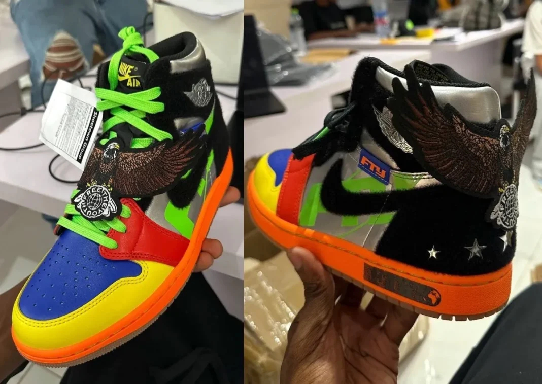 Free The Youth Air Jordan 1 Mid Friends and Family