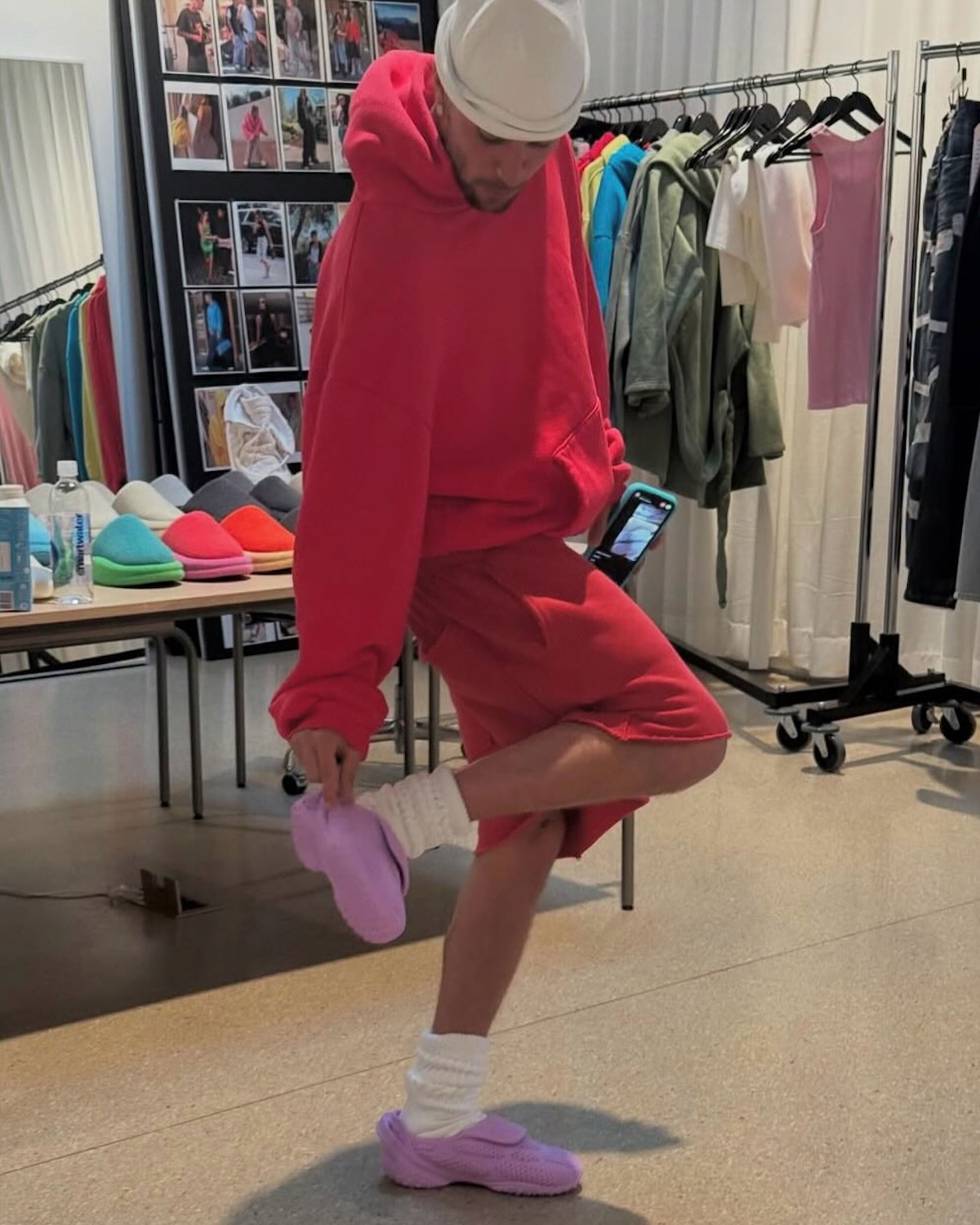 Justin Bieber SKYLRK Zellerfeld Earth Bender Shoe