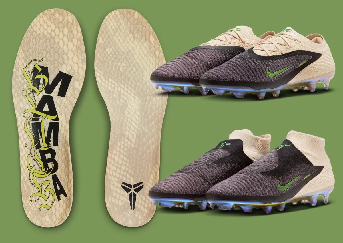 Kobe Bryant x Nike Phantom 6 Elite Soccer Cleats Releasing December 2025