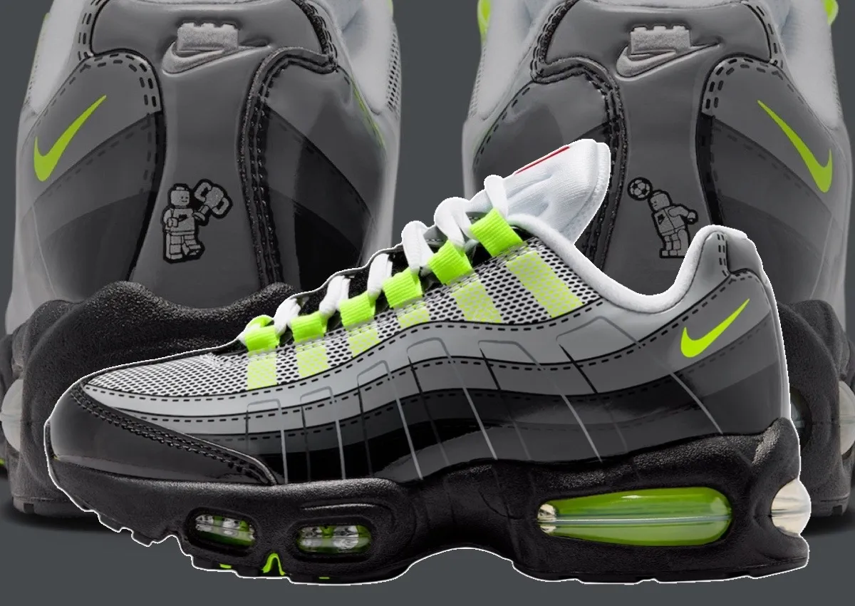 LEGO x Nike Air Max 95 “Neon” Releases Spring 2026