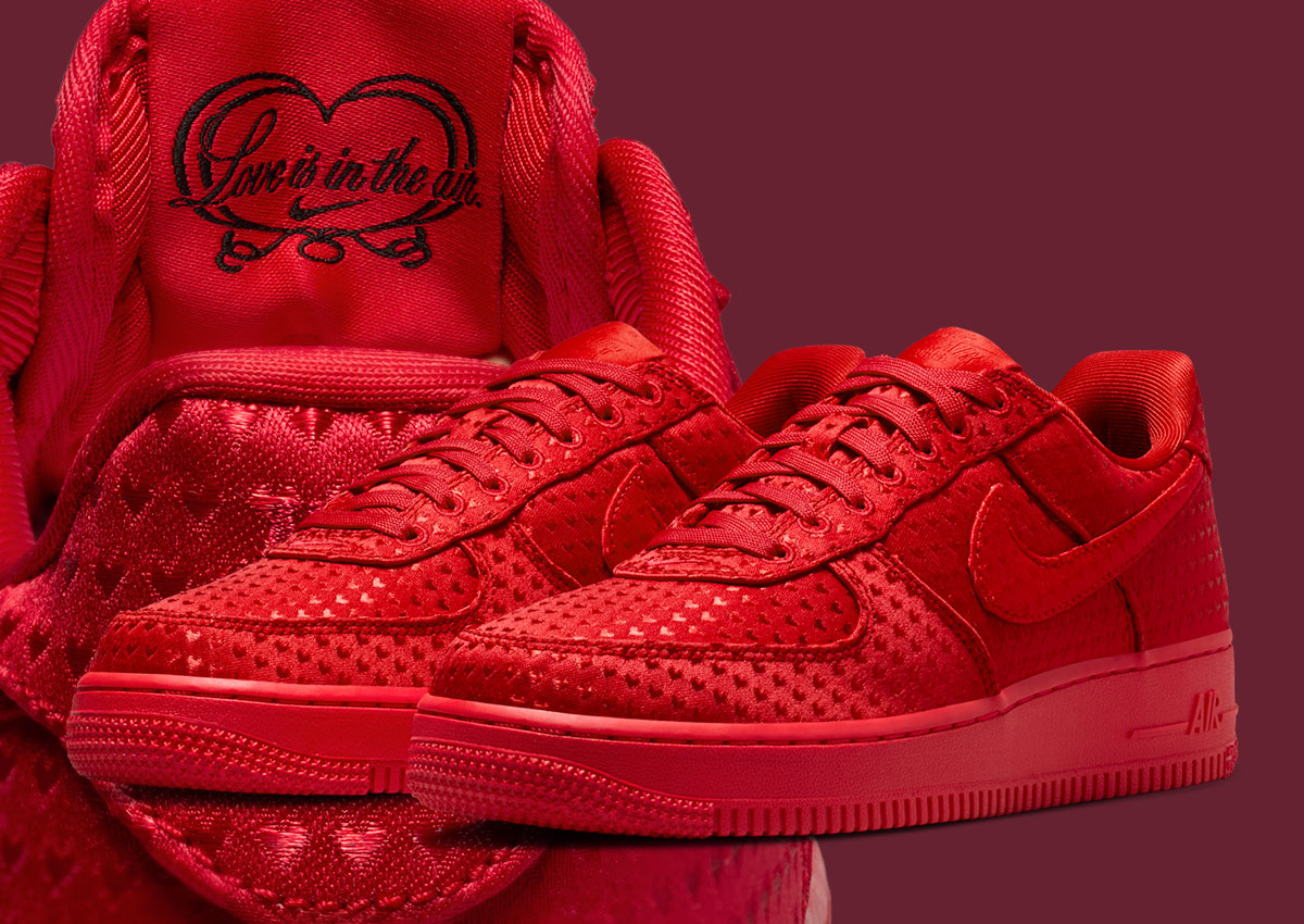 This Nike Air Force 1 Low Reminds Us That “Love is in the Air”