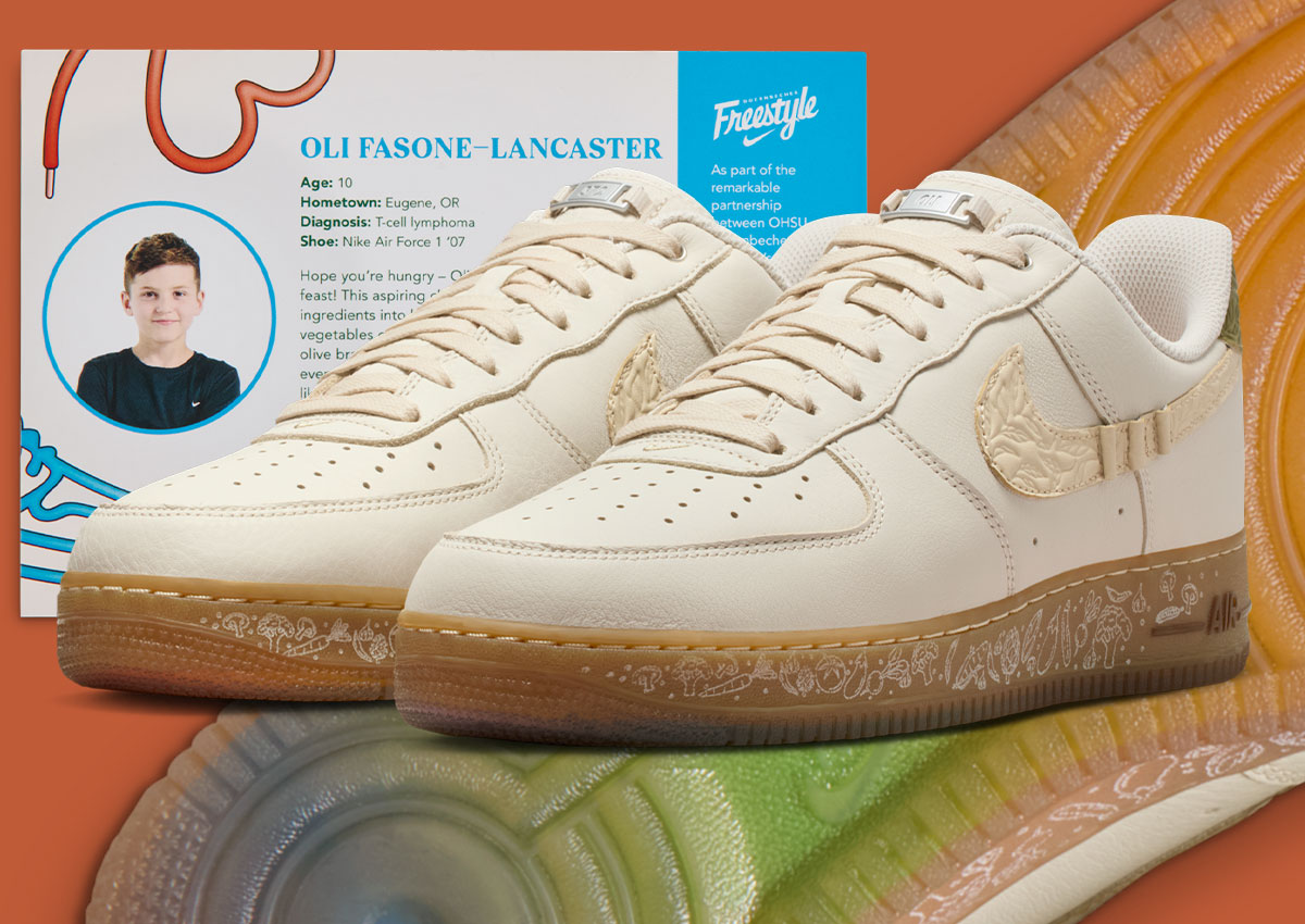 Nike Air Force 1 Low “Doernbecher” By Oli Fasone-Lancaster Blends Food, Art, and Hope