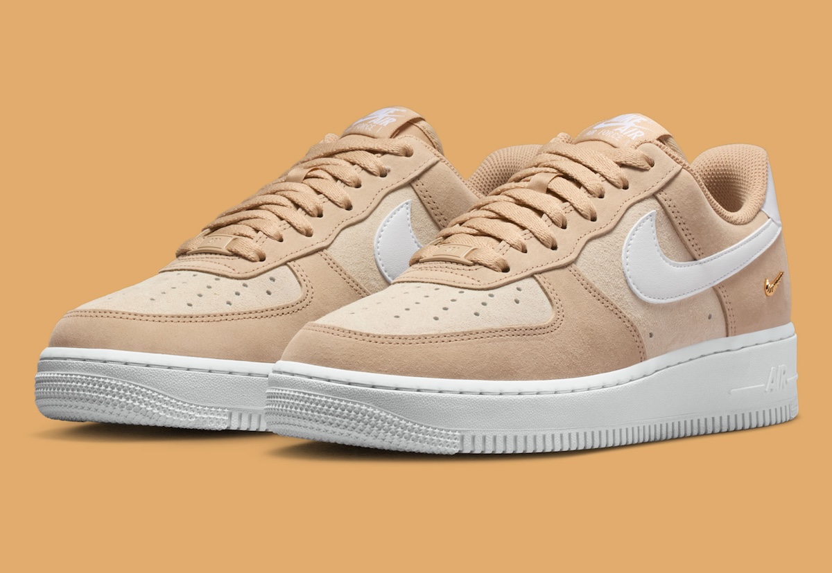 Nike Air Force 1 Low Goes Sandy in “Linen/Sanddrift”