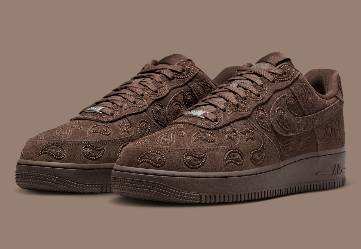 Nike Air Force 1 Low “Paisley” Appears in “Baroque Brown”