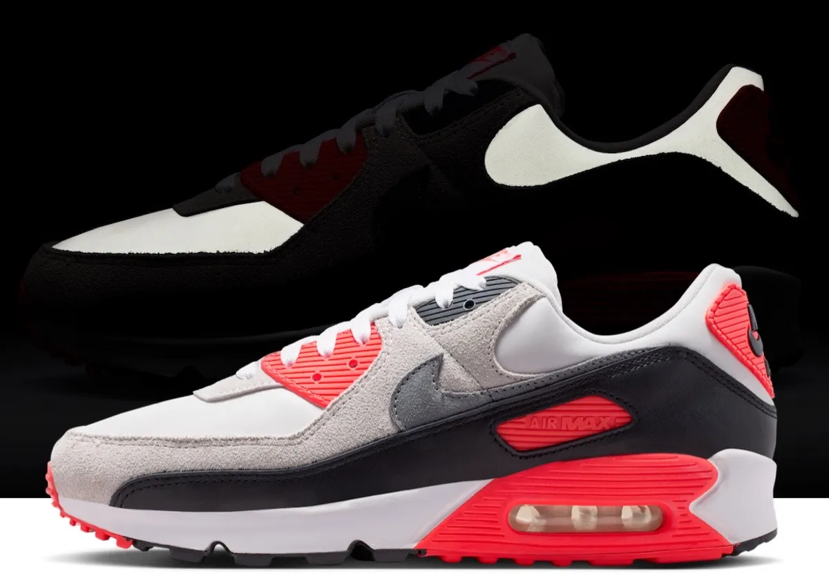 Nike Air Max 90 “Infrared” With 3M Reflective Releases Spring 2026