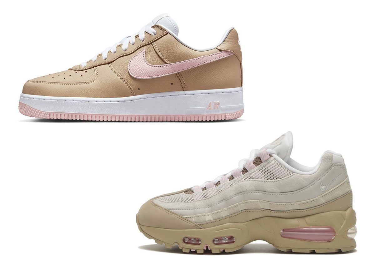 Nike Air Max 95 Takes Inspiration From The Air Force 1 Low “Linen”