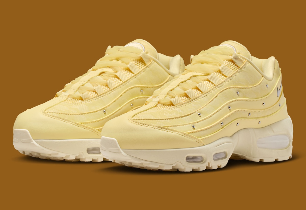 The Nike Air Max 95 Gets A “Soft Yellow” Makeover