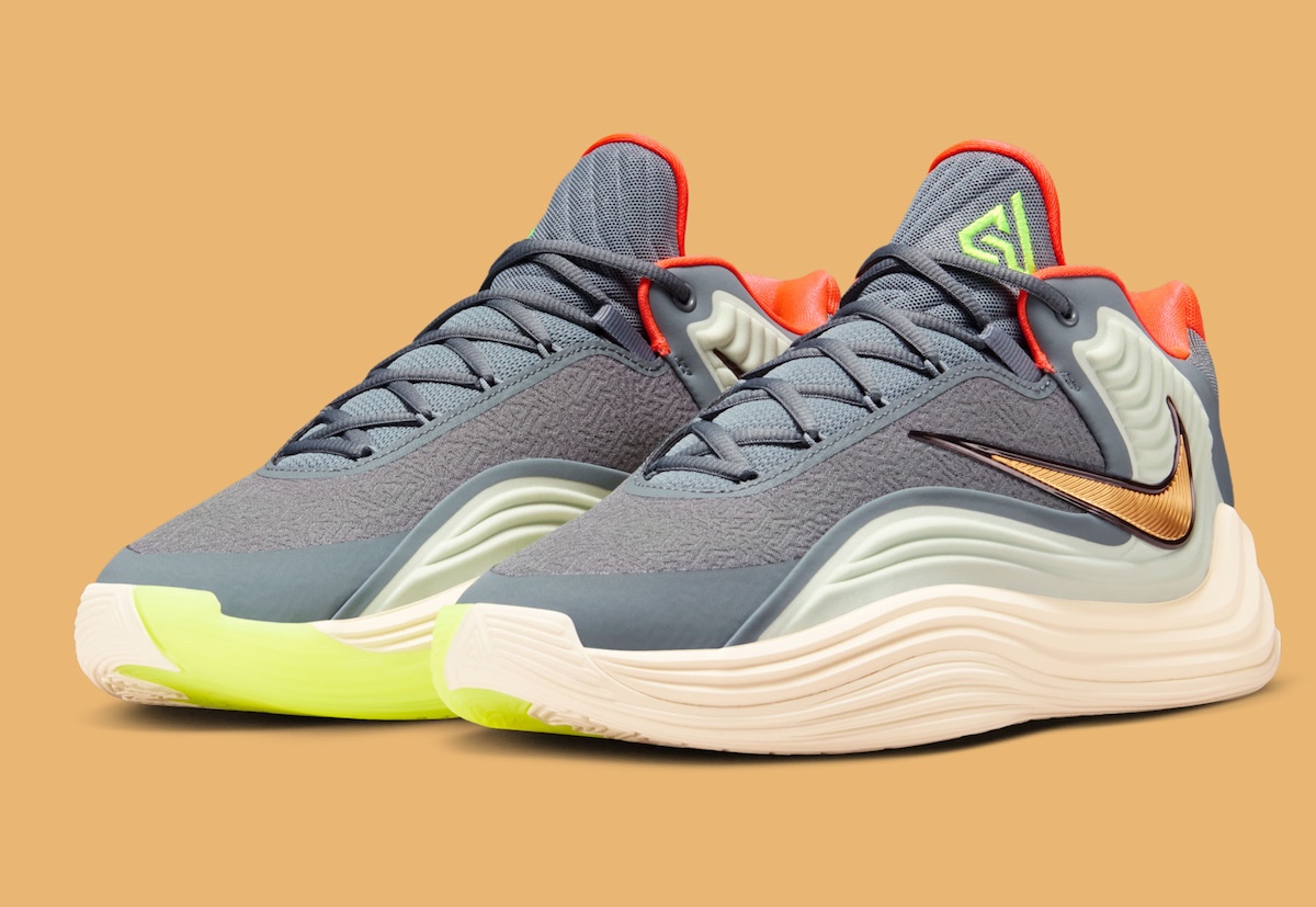 Nike Giannis Freak 7 “Deception” Leans Into Precision With Cool Grey and Gold Accent