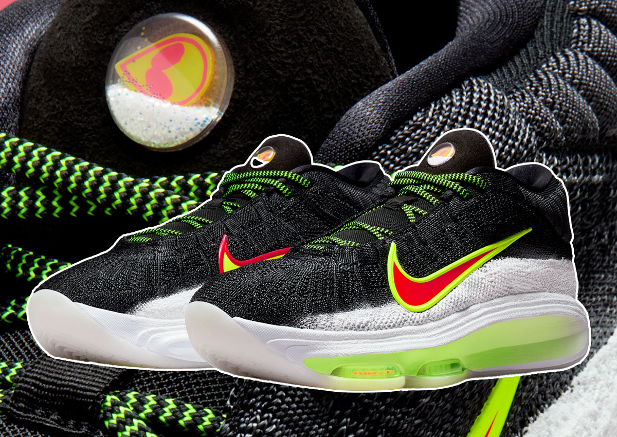 Victor Wembanyama x Nike GT Hustle 3 “Christmas” Includes Snowglobe On Tongues