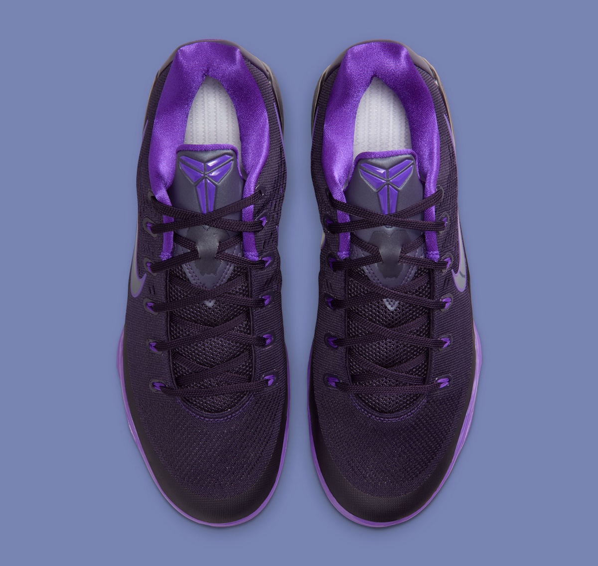 Nike Kobe 9 EM Protro Purple Dynasty heel view