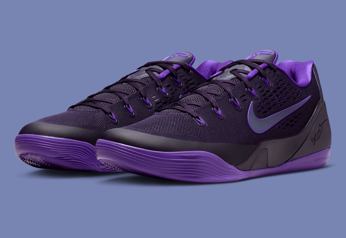 Nike Kobe 9 EM Protro Purple Dynasty lateral view