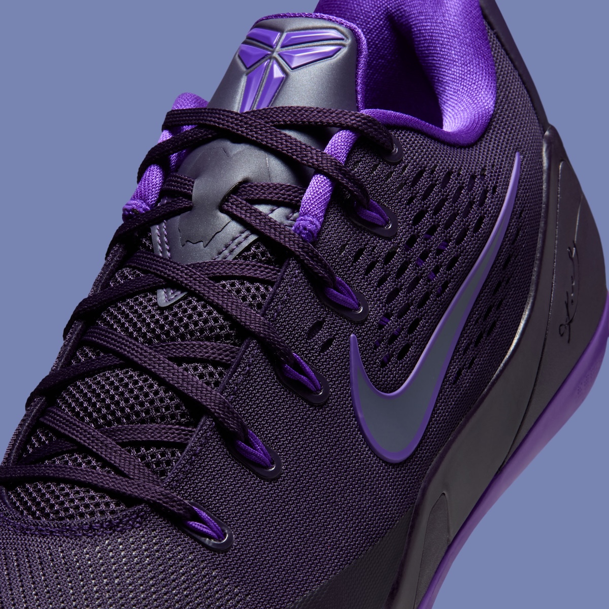 Nike Kobe 9 EM Protro Purple Dynasty outsole