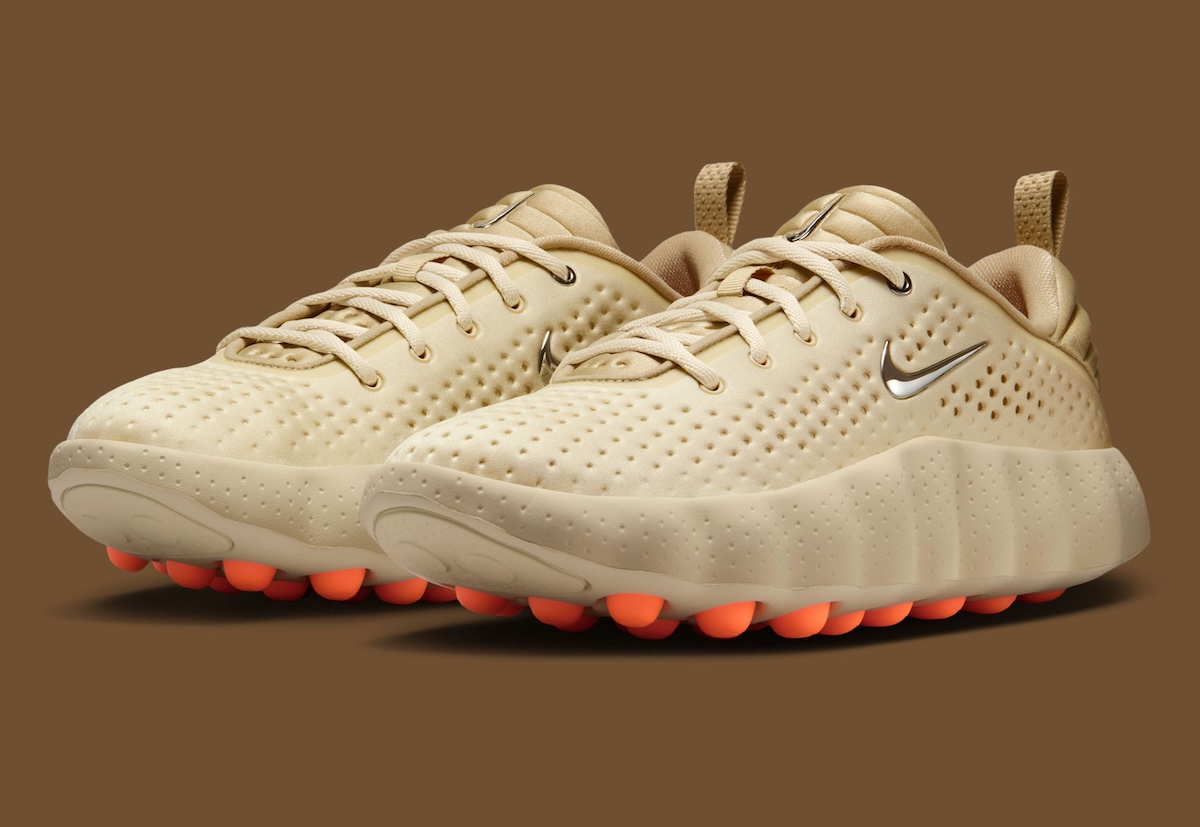 Nike Mind 002 “Light Khaki” Debuts With A Sculpted Upper and Bright Underside