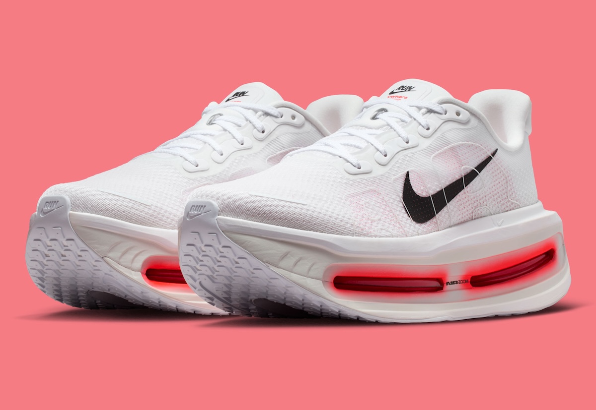 Nike Vomero Premium “White/Bright Crimson” Lights Up The Road