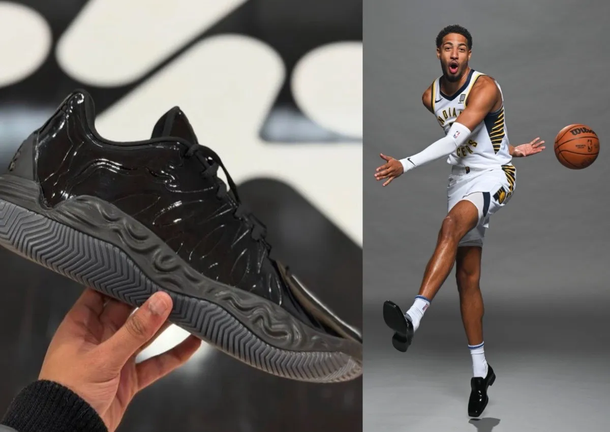 Tyrese Haliburton Debuts The PUMA Hali 1 “Black Patent”