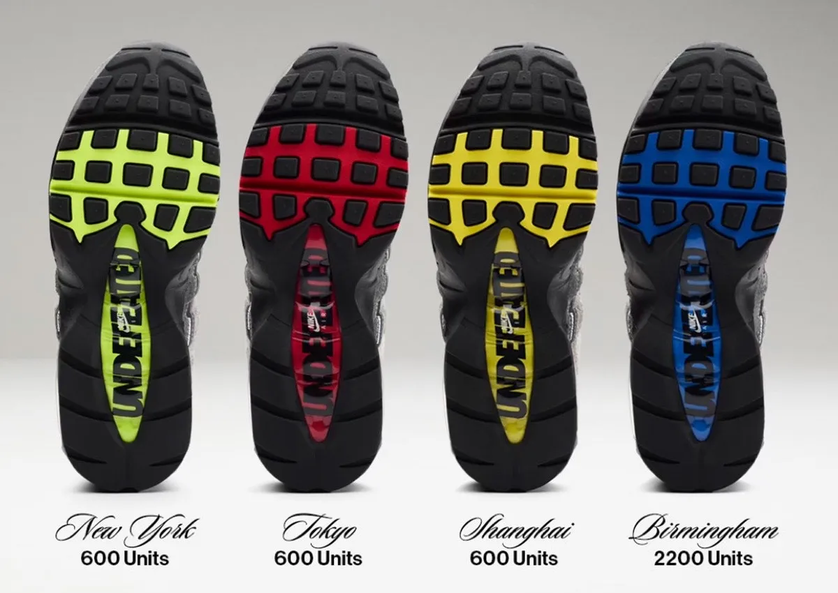 Undefeated Announces Limited Nike Air Max 95 Geo Exclusives Pack