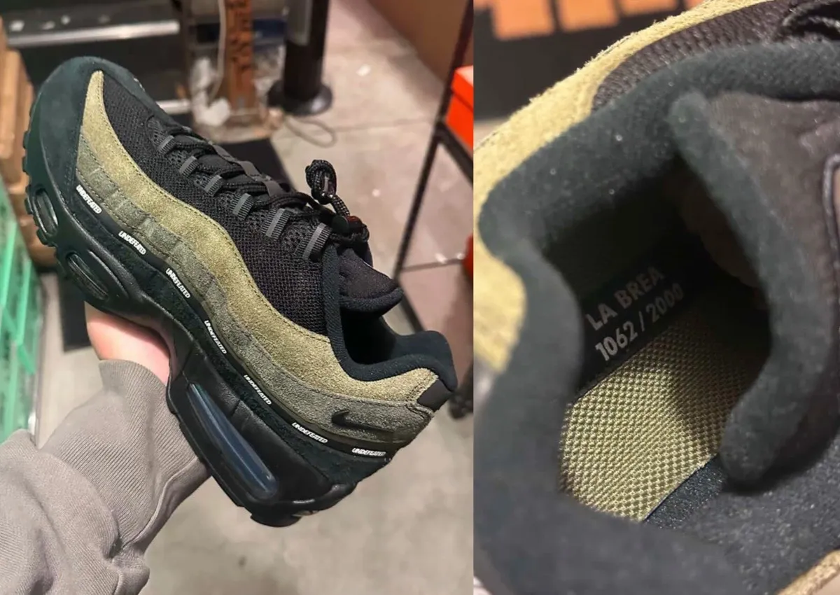 UNDEFEATED x Nike Air Max 95 “Medium Olive” Exclusive To Los Angeles