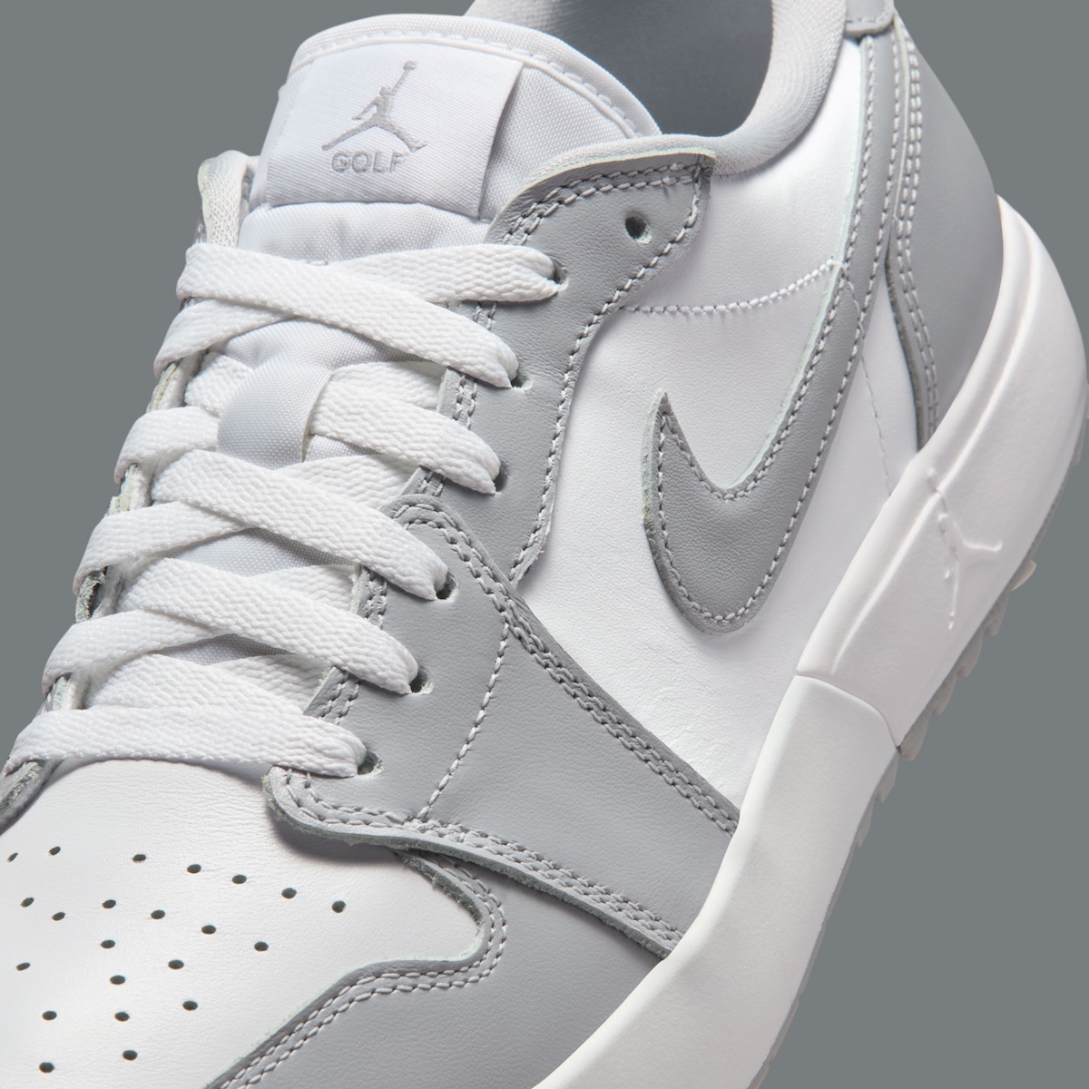 Air Jordan 1 Low Golf Wolf Grey White IQ3417-001