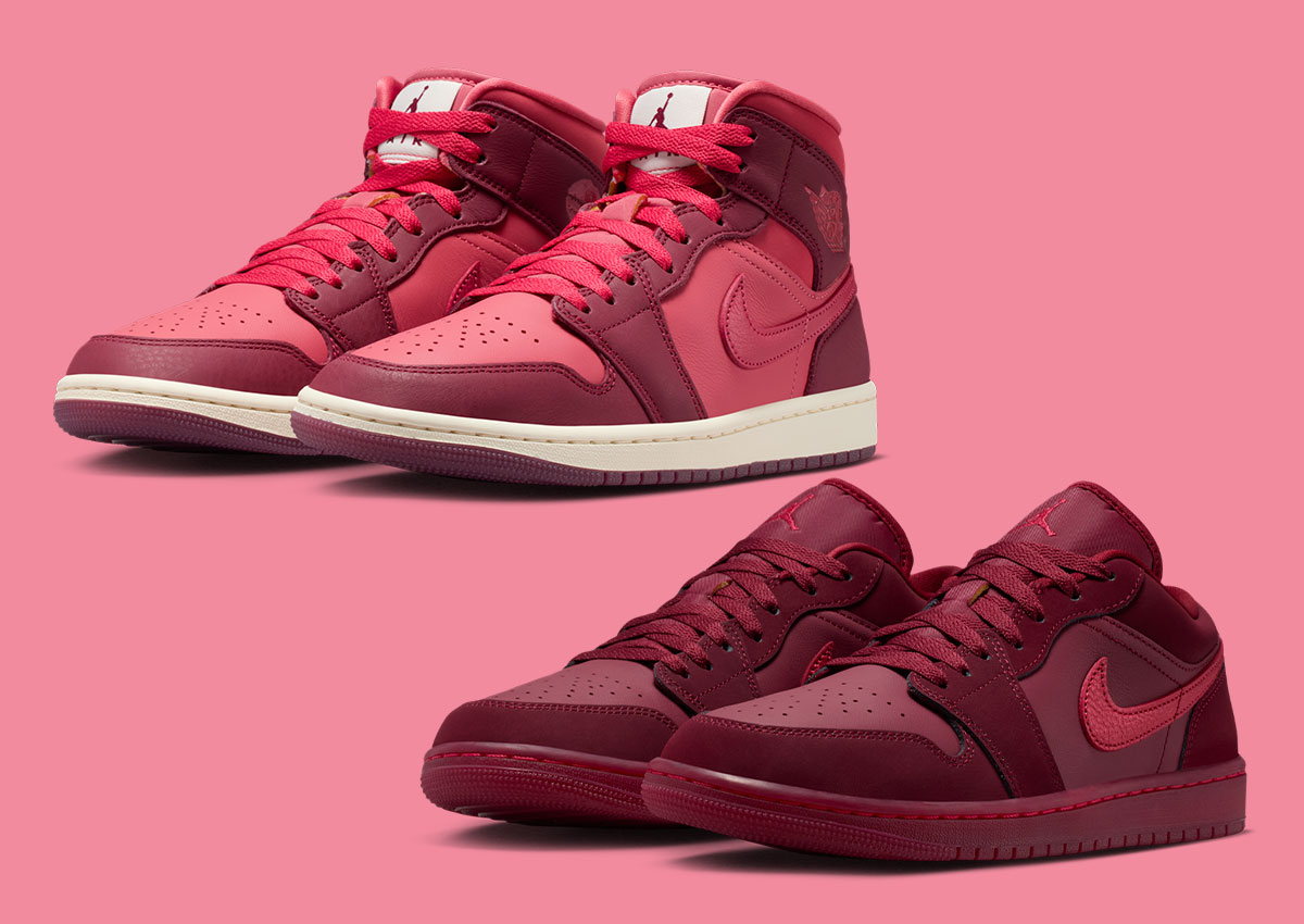 Air Jordan 1 “Valentine’s Day” Pack Comes With Kiss Details