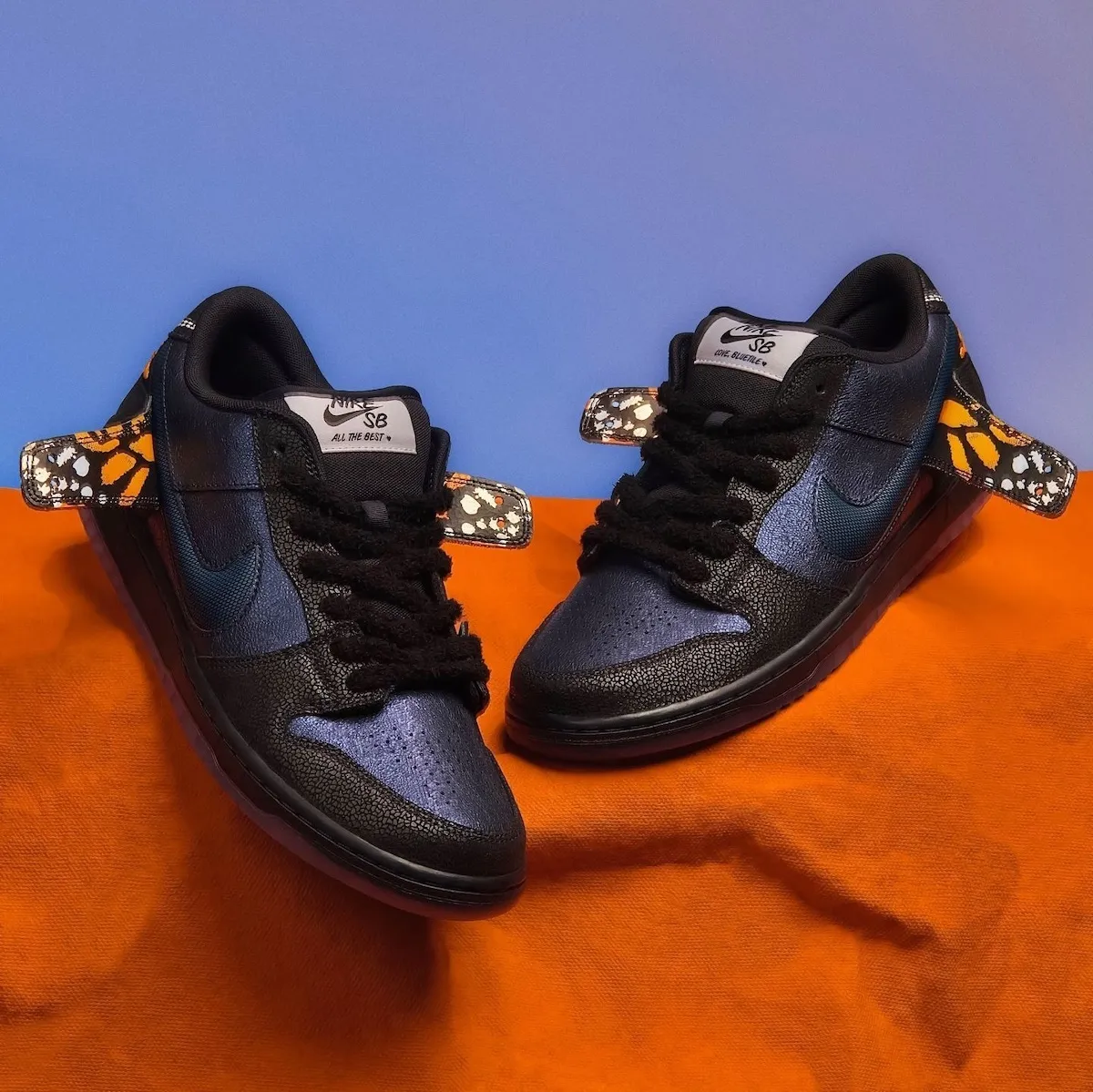 べるるん NIKE SB Bluetile Nike SB Dunk Low “Monarch Butterfly” IQ1323-001