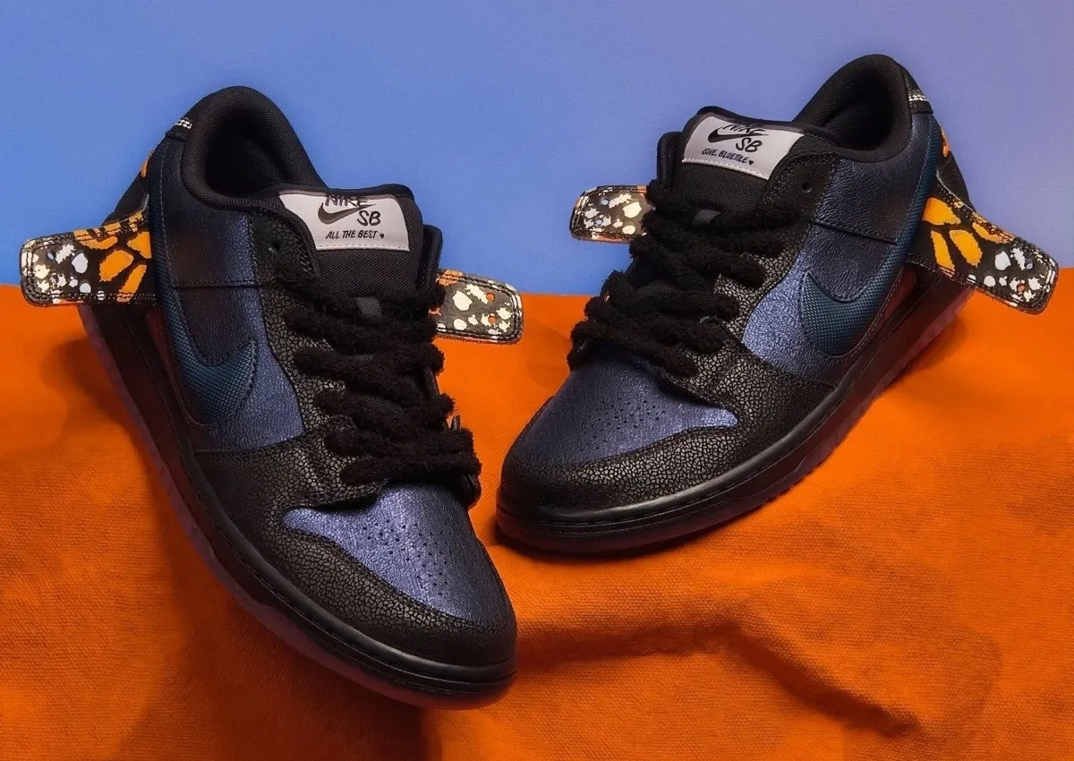 Bluetile x Nike SB Dunk Low “Monarch Butterfly” Releases May 2026