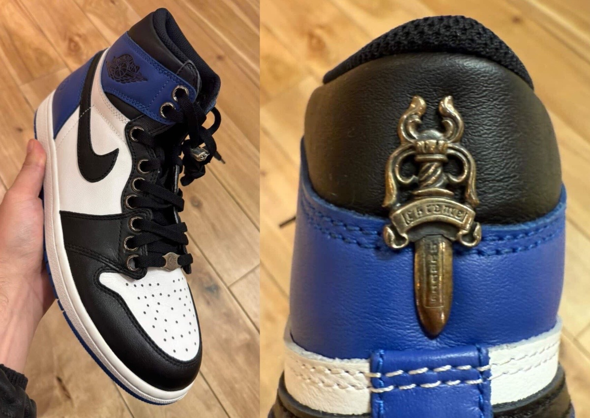 Chrome Hearts x Fragment x Air Jordan 1 High Surfaces