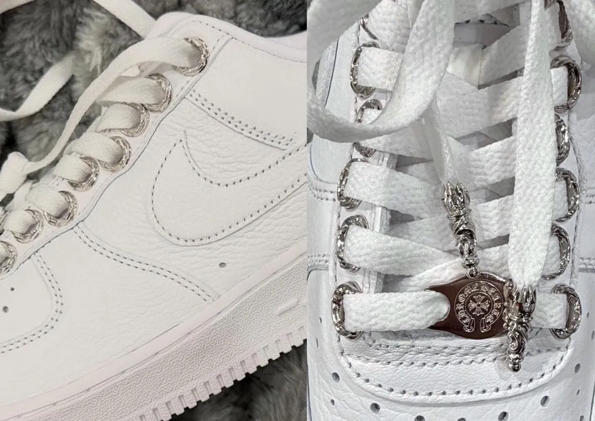 A Better Look at the Chrome Hearts x NOCTA x Nike Air Force 1 Low