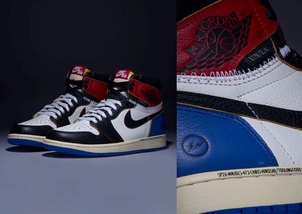 Fragment x Union x Air Jordan 1 Releases February 2026