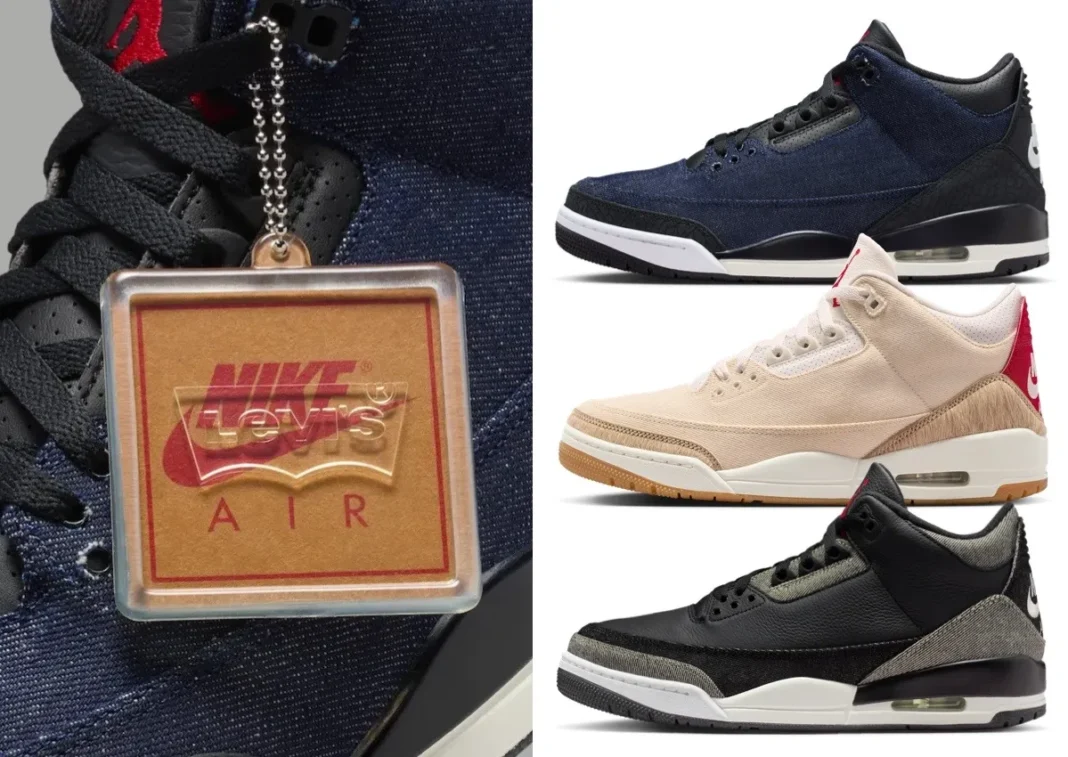 Levi's Air Jordan 3 Pack 2026 Release Date