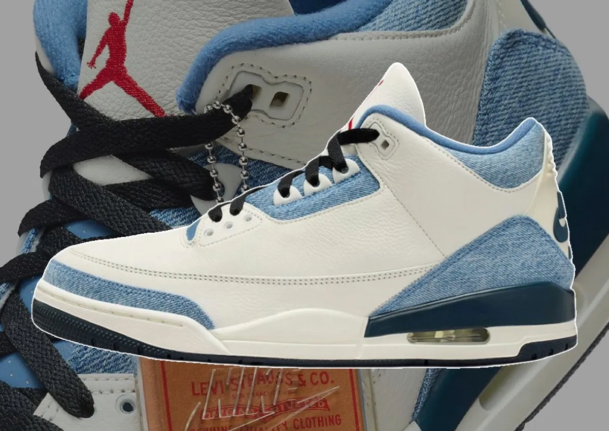Where To Buy The Levi’s x Air Jordan 3 “All-Star” (LA Exclusive)