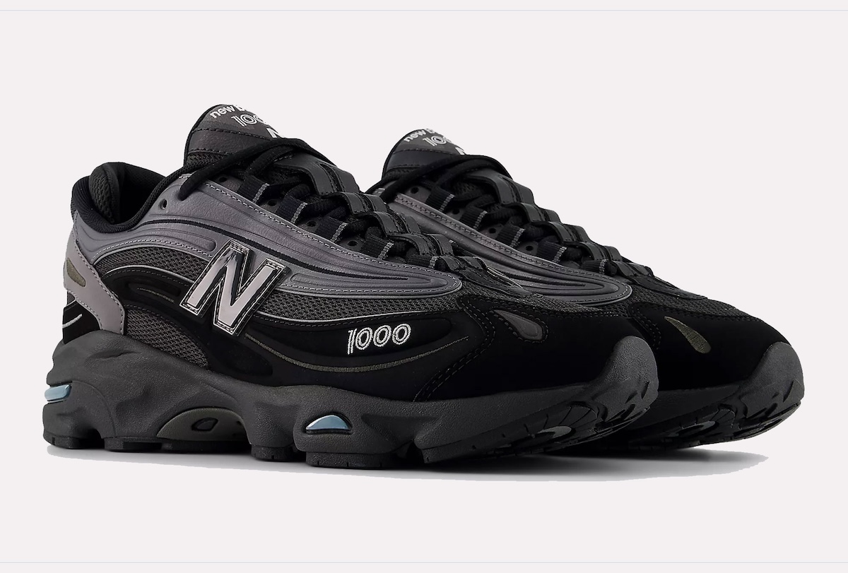 New Balance Brings The 1000 To A Darker State in “Black/Castlerock”