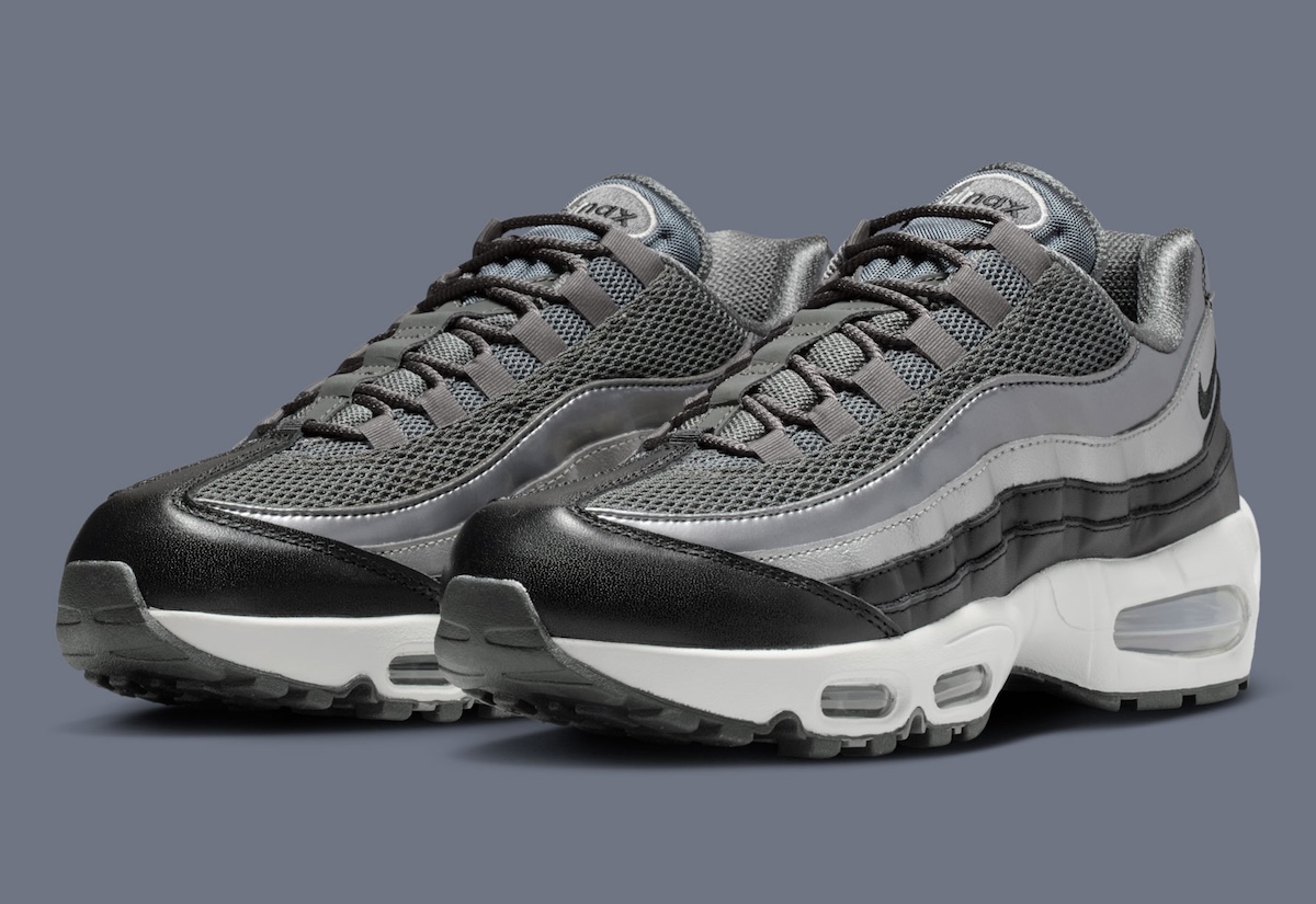 Nike Reworks The Air Max 95 in “Dark Grey” and “Metallic Silver”
