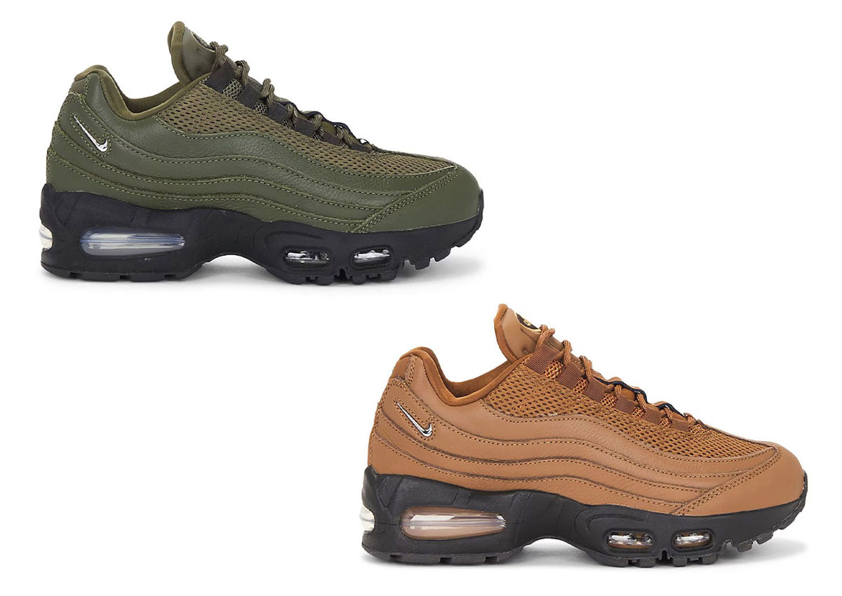 Nike’s “Jewel Swoosh” Pack Gives The Air Max 95 A Grounded Refresh