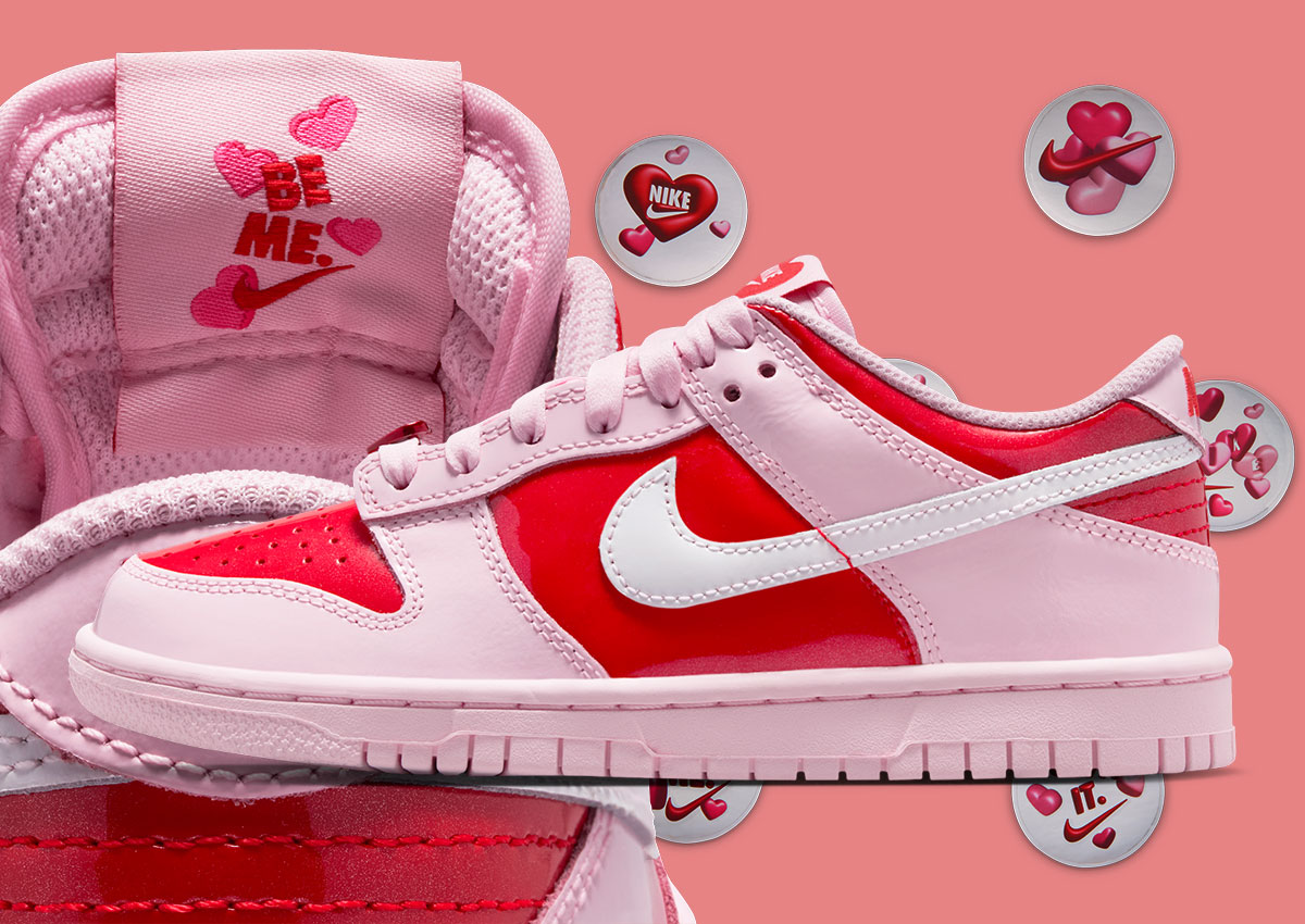 Nike Dunk Low GS “Valentine’s Day” Now Available (January 2026)