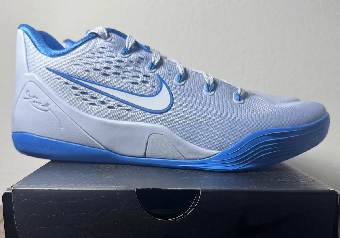 Nike Kobe 9 Elite Low EM Protro “Hydrogen Blue” Releases February 2026