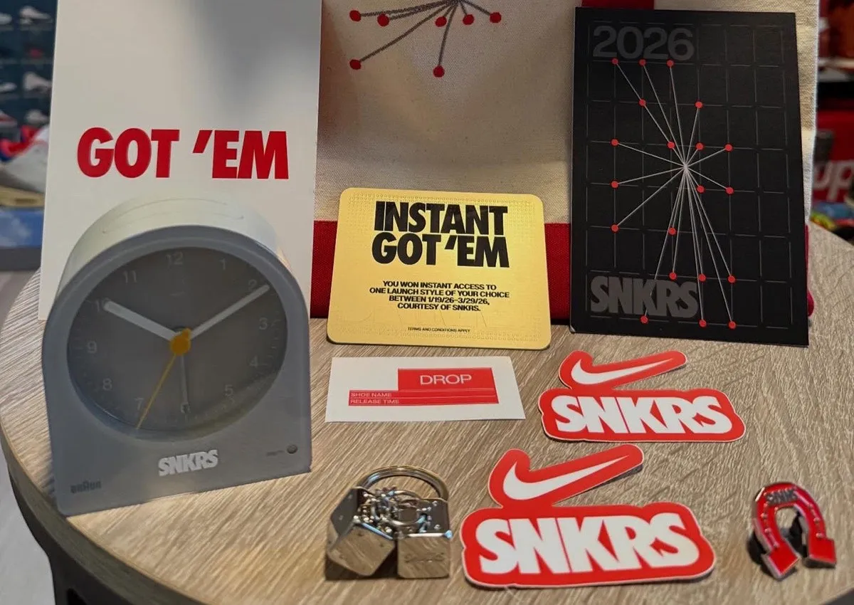 Nike SNKRS Instant Got’Em Golden Tickets and Care Packages Are Being Sent Out
