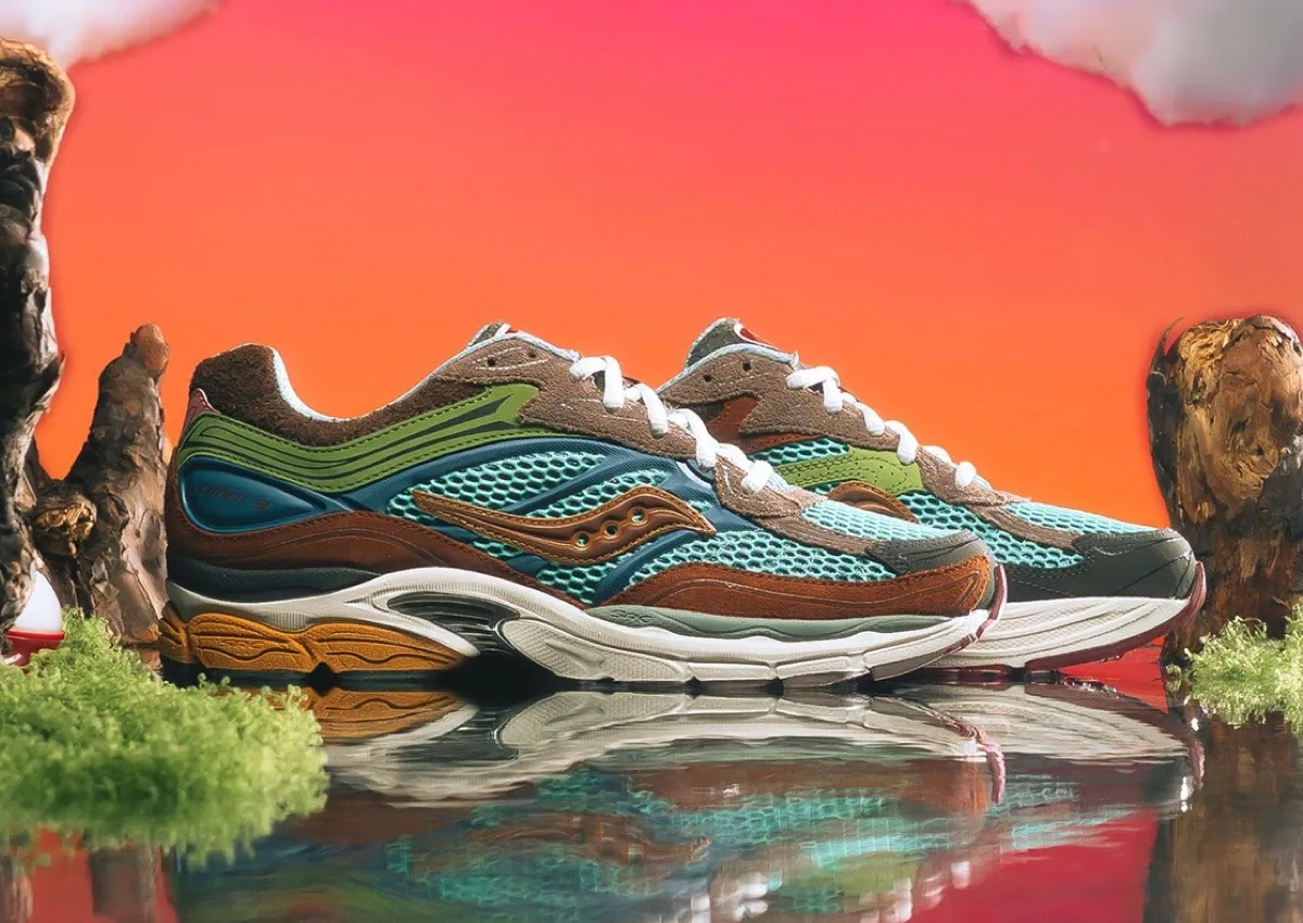 Sneaker Politics x Saucony Progrid Omni 9 “Sportsman’s Paradise” Releases January 2026