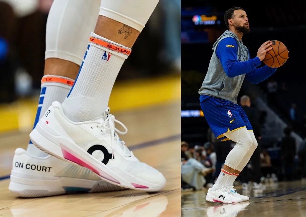 Steph Curry Wears Roger Federer’s On Signature Shoe