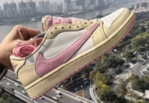 Travis Scott x Air Jordan 1 Low OG “Muslin/Shy Pink” Releases May 2026