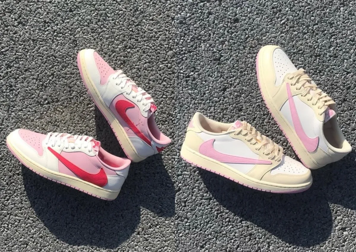 Travis Scott x Air Jordan 1 Low OG “Pink Pack” Releases May 2026