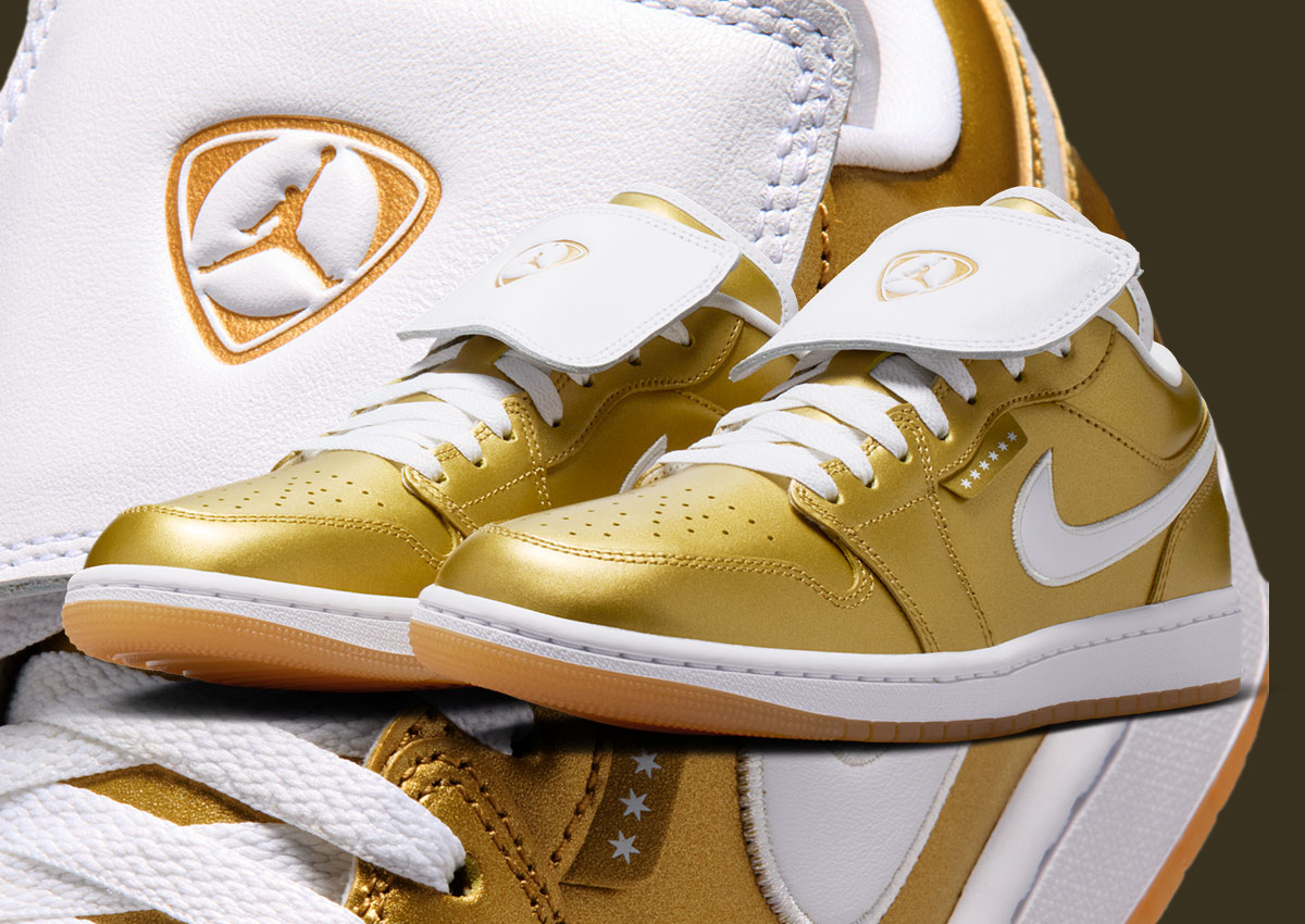 Air Jordan 1 Low “Gold Tiempo” Arrives With World Cup 2026 Inspiration