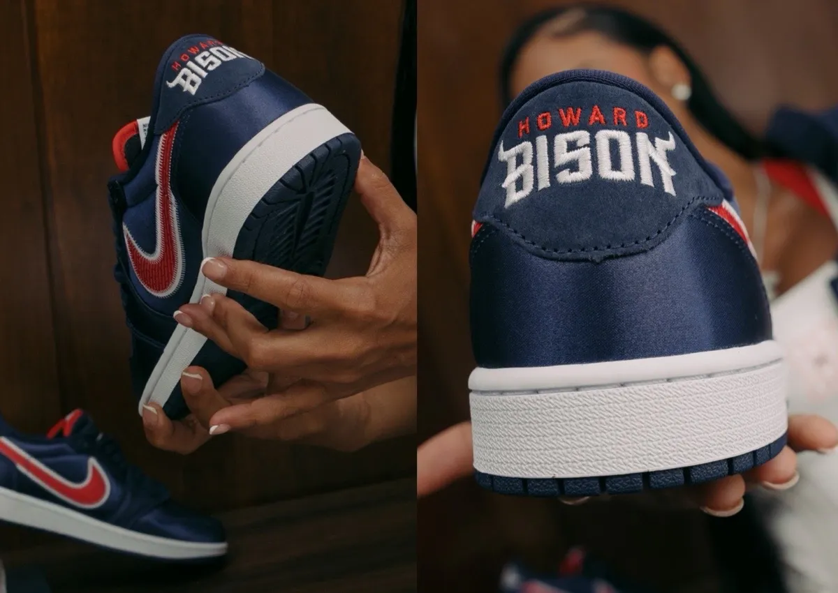 Howard University x Air Jordan 1 Low OG Returns October 2026
