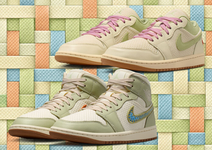 air-jordan-1-olive-aura-woven-pack-ii0569-100-ii0570-302