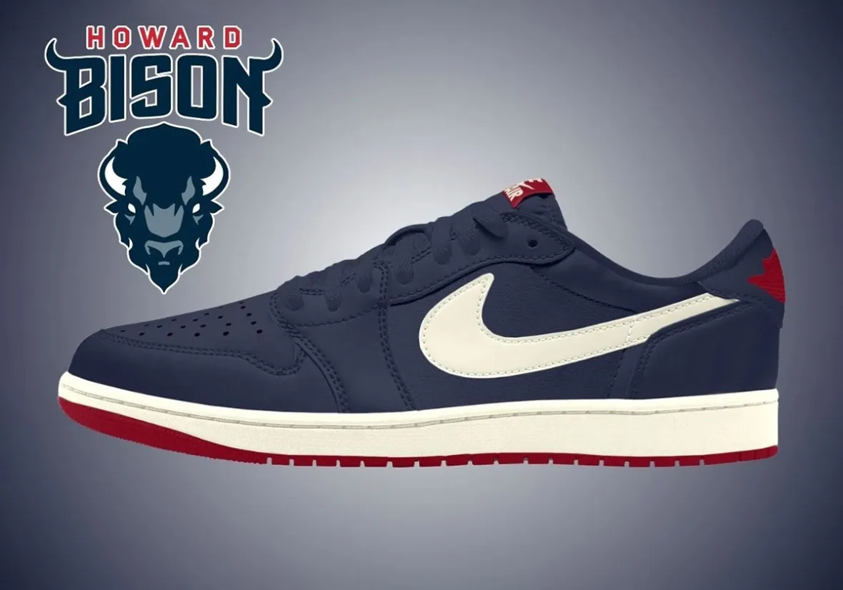 Howard University Releasing Another Air Jordan 1 Low For Fall 2026