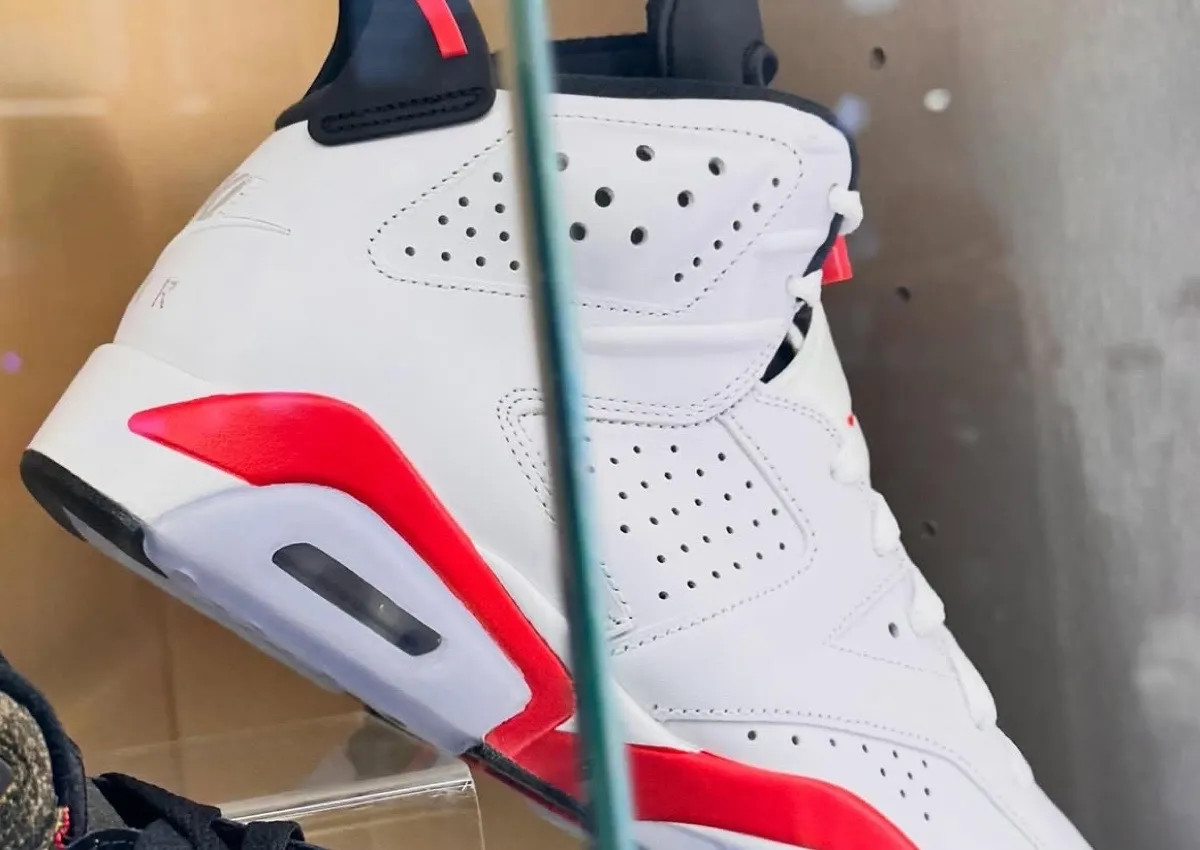 Air Jordan 6 “White Infrared” 2026 First Look