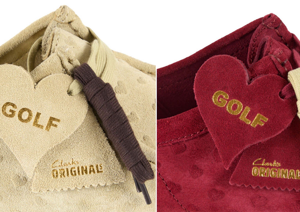 GOLF WANG Brings A Valentine’s Day Feel To The Clarks Wallabee “Crush” Collection