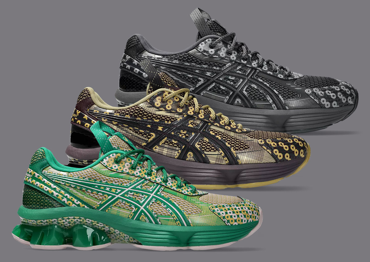 Kiko Kostadinov Turns The ASICS US7-S GEL-Kinetic Fluent Into A Moving Pattern