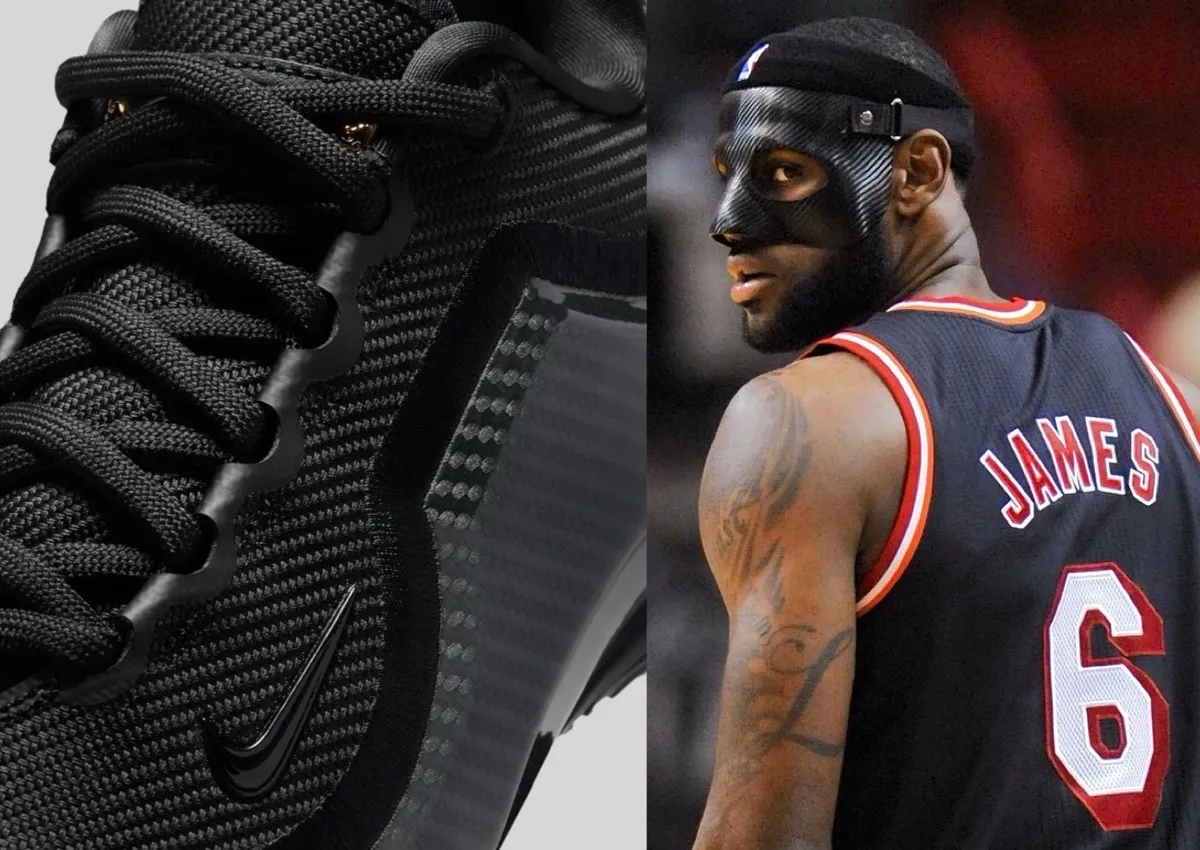 Nike LeBron 23 “Masked Menace” Brings Back LeBron’s Iconic 2014 Mask Game