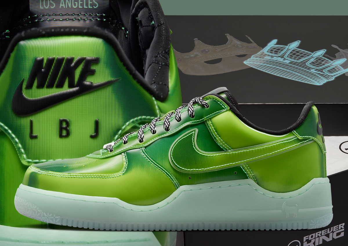 Nike LeBron Air Force 1 “Voltage Green” Releases February 27th