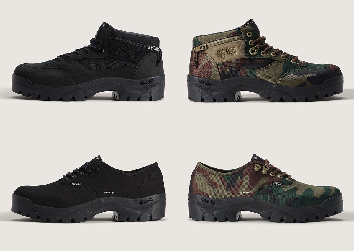 Vans and OAMC Take The Authentic and Half Cab Off The Beaten Path